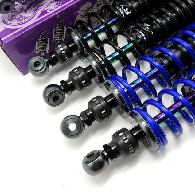 โช็คโชบิ แท้V.2 แกนรุ้ง ปรับรีบาวได้จิง สำหรับ WAVE ทุก รุ่น,DREAM,ดรีม110i  มี 3 สี 2 ขนาด300/320mm แถมสติ๊กเกอร์ - รูปที่ 3