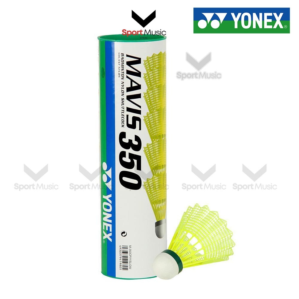 YONEX Mavis 350 ลูกแบดมินตัน พลาสติก - หลอด 6 ลูก