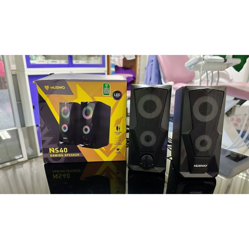 ส่งจากไทย ลำโพง NUBWO NS-40 ANTHEM NS40 Gaming Speaker 3W x2