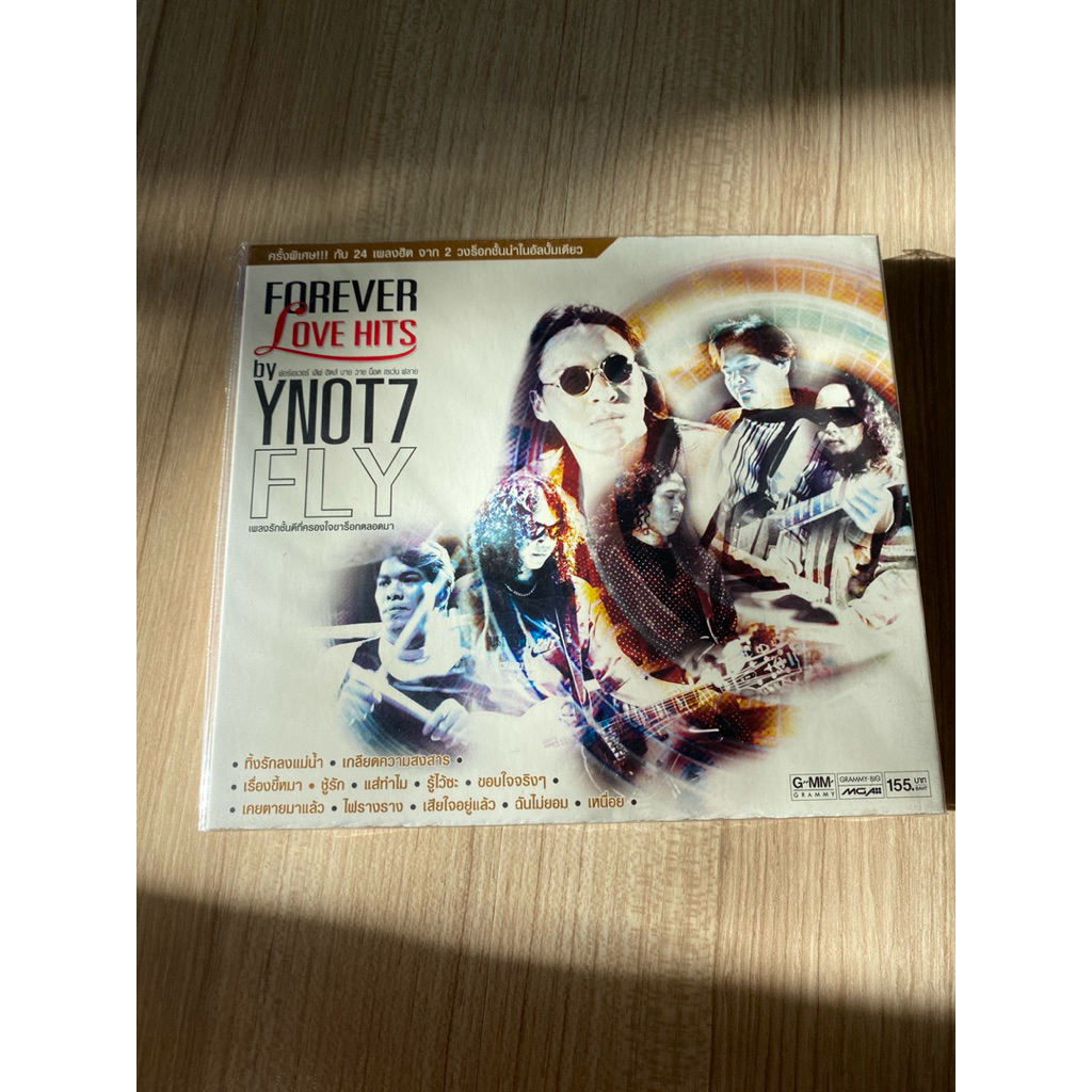 ซีดี เพลง cd audio        แผ่นแท้                        หายาก y not 7 fly
