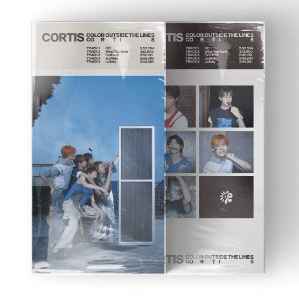 อัลบั้ม (Weverse Albums ver.) CORTIS 1st EP COLOR OUTSIDE THE LINES บั้มคอติส อัลบั้ม Cortis
