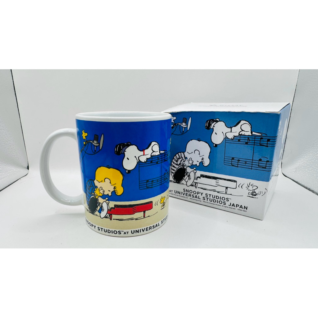 แก้วเซรามิค Peanuts Snoopy Studios Universal Studios Japan mug