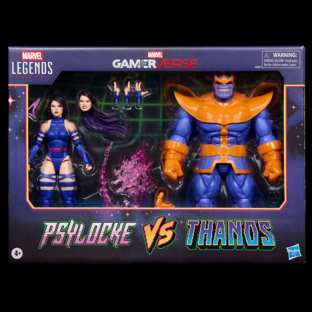 Marvel legends gamer verse Psylocke Thanos (มือ 1)