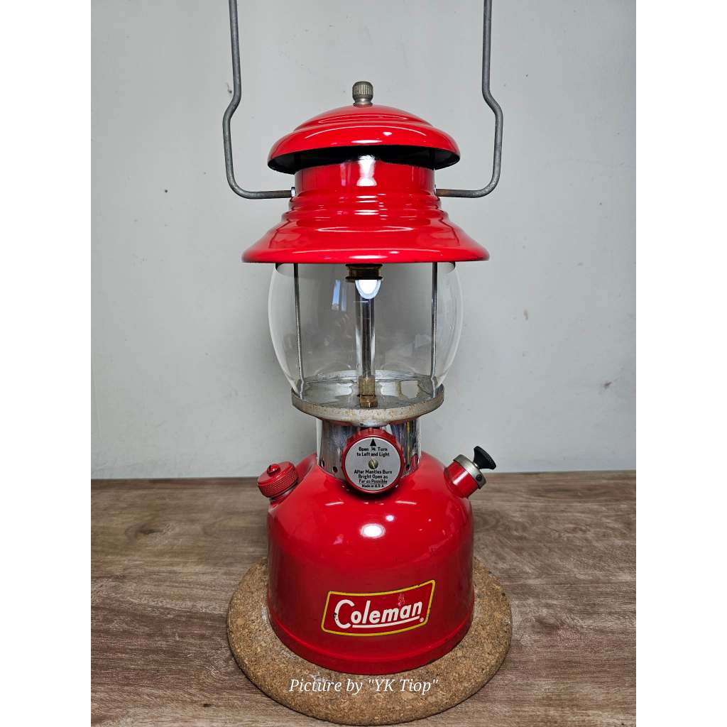 ✅โค้ดลดสูงสุด 3000 บาท✅  ตะเกียงน้ำมัน Coleman 200Aปี 9/55 แท้เดิมทั้งดวง ผ่านการจุดแค่ครั้งเดียวเท่