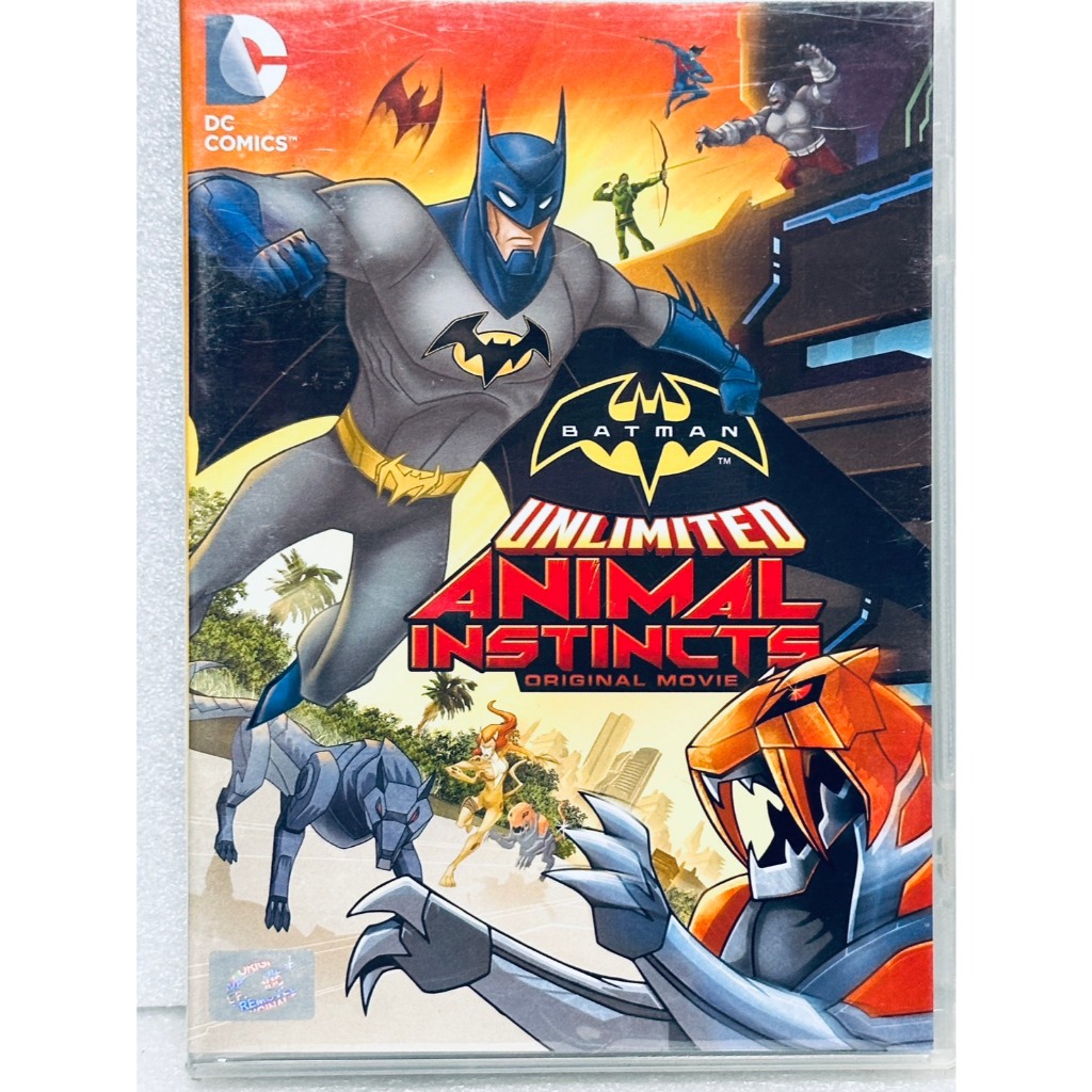 DVD : Batman Unlimited: Animal Instincts Original  Movie (2015) แบทแมน ถล่มกองทัพอสูรเหล็ก