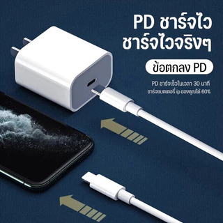 PD 45W Fast Charging Type C to Li สายชาร์จเร็ว+หัวชาร์จ ชาร์จคุณภาพสูง【สำหรับ IP5～14pro max / pad】