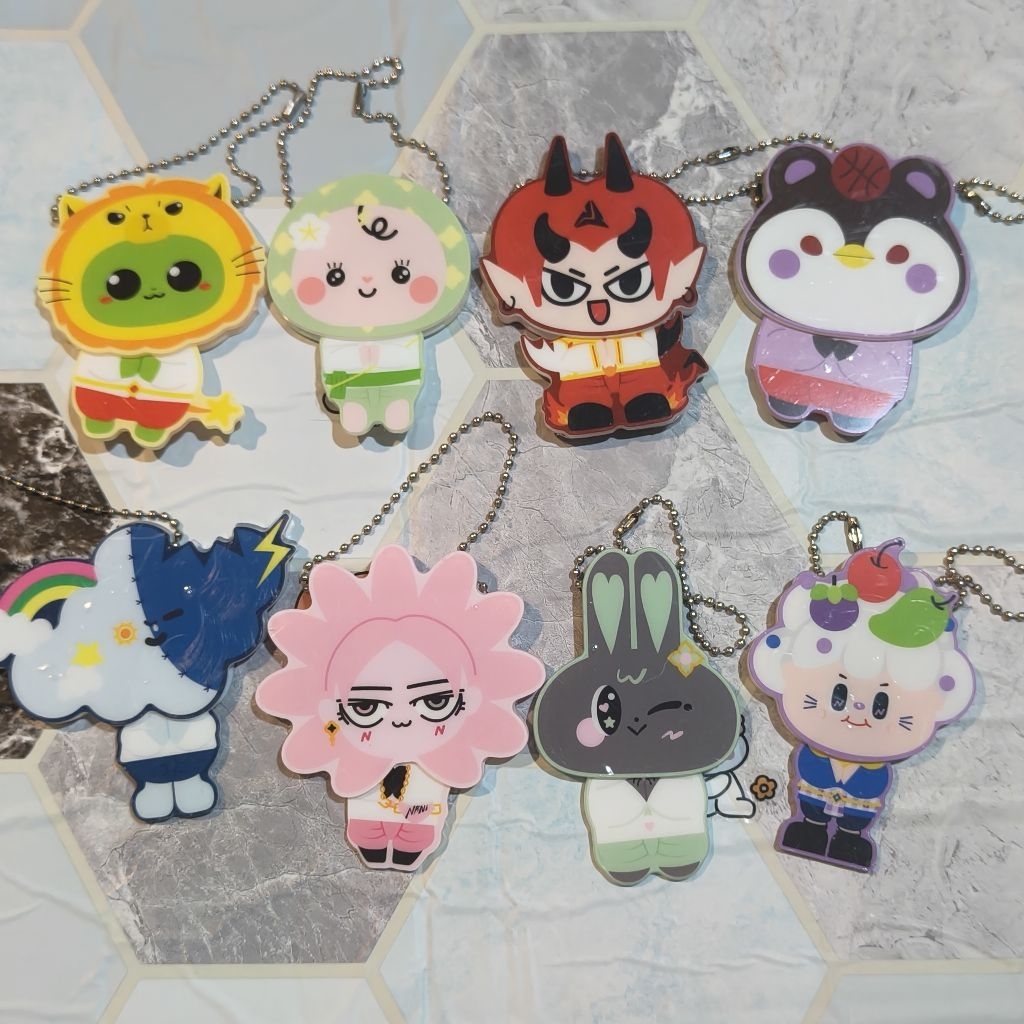{📬พร้อมส่ง} GMMTV Official | Jiggle Keychain | King Man | Babii | Guinzly | Smyle | Neona | Metaa | 