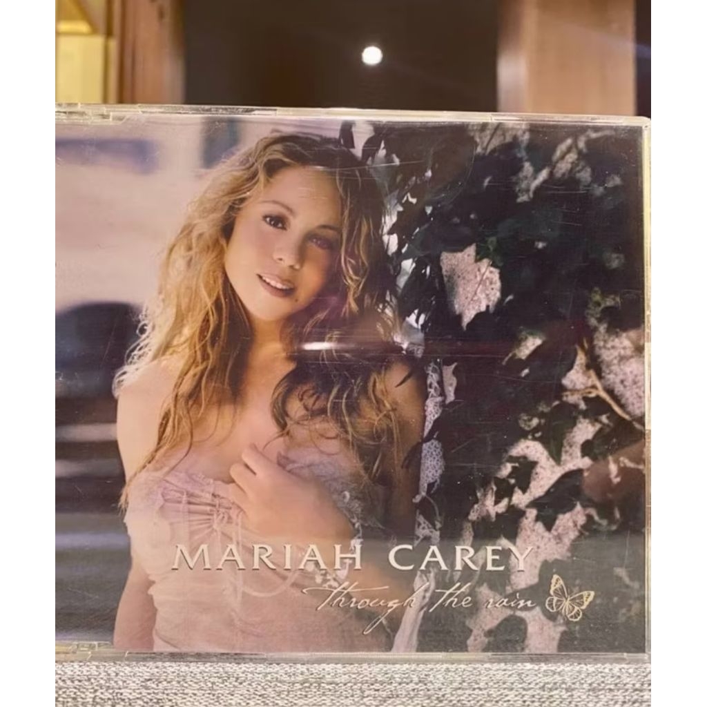 [Rare Single] CD Mariah Carey - Through The Rain (Maxi-Single EU Import) รวม Remix หายาก!