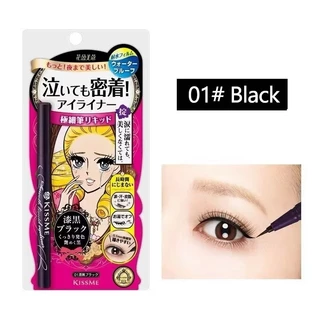 eyeliner คีสมี อายไลเนอร์ ปากกา 0.1mm อายไลเนอร์กันน้ำ กันเหงื่อ ไม่แพนด้า