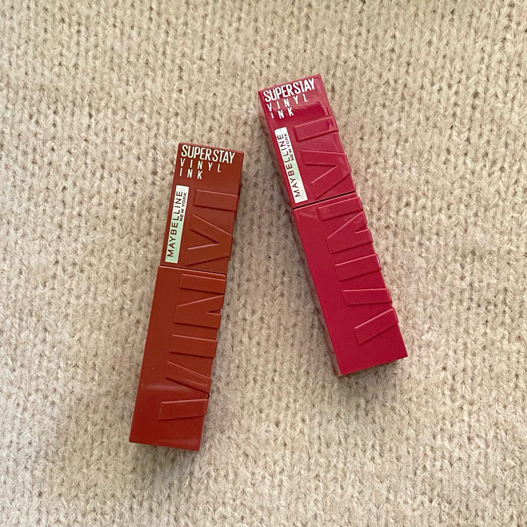 [ส่งฟรี/ส่งต่อ] Maybelline super stay vinyl ink lipstick