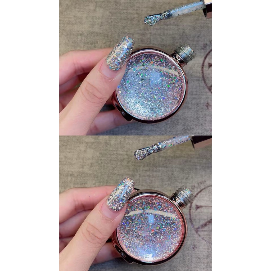 Summer girl แยกขวด สีเจลกลิตเตอร์ สีสวยมาใหม่ล่าสุด