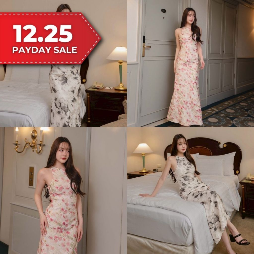 CHANUN  Veyra Dress เดรสแขนกุด (CN085)