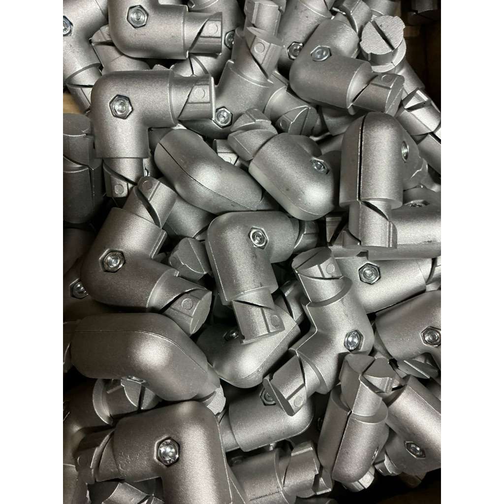 ราคารวมแวท Inner Angle connector inner 90 degree ตัวยึด Lean pipe Aluminum frame Kaizen Karakuri