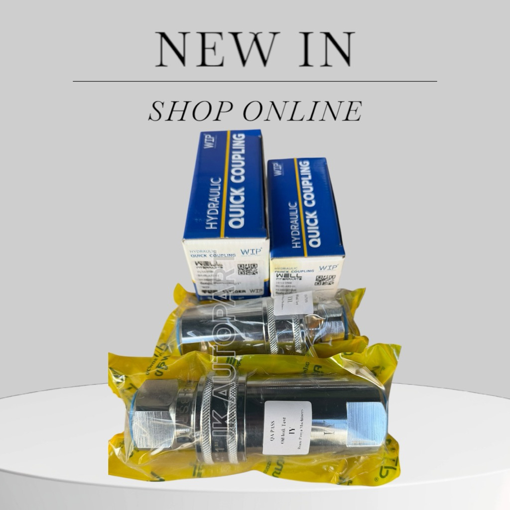 คอปเปอร์ไฮดรอลิค 3/4,1" ข้อต่อดั้มพ์ ข้อต่อน้ำมัน WIP แท้ๆ รถพ่วง รถบรรทุก สิบล้อ/SEIKL.TOBJL.