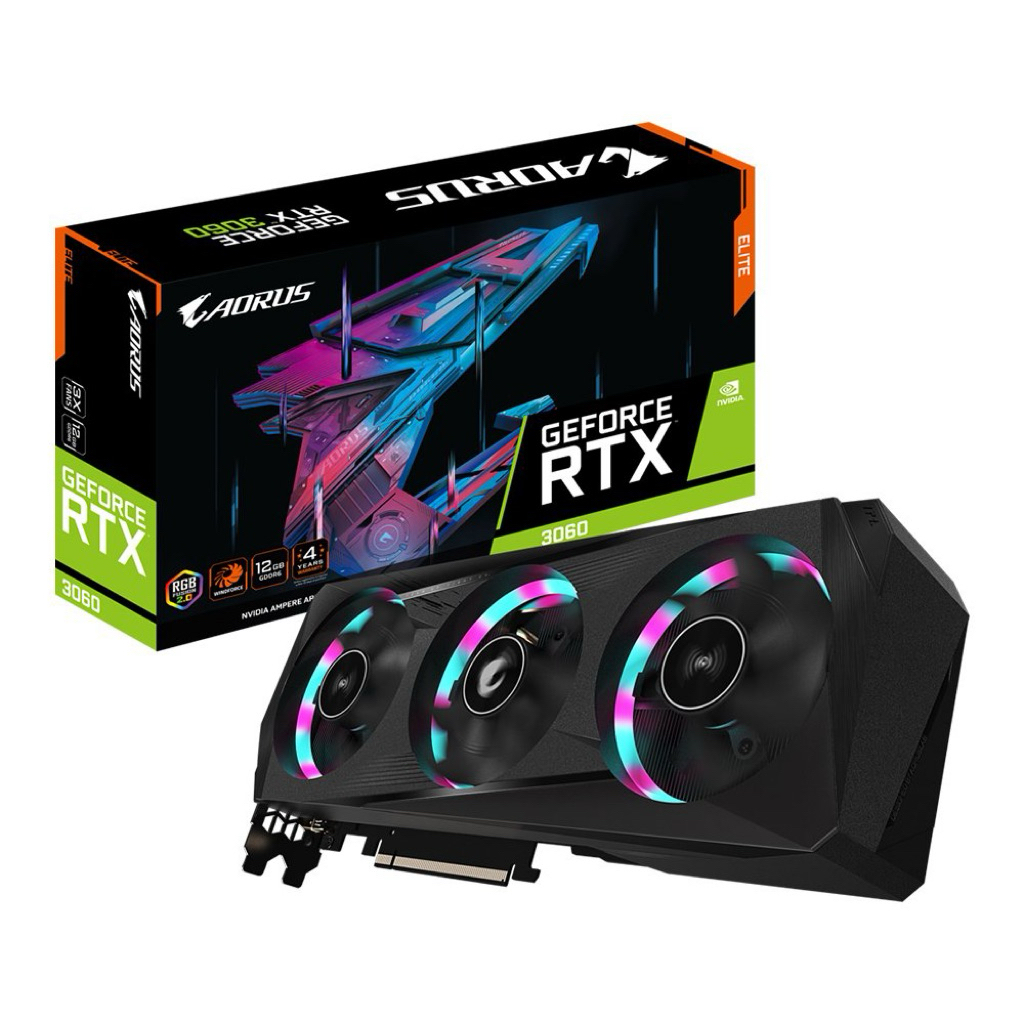 การ์ดจอ RTX3060 12GB , 3060TI 8GB หลายรุ่น สินค้าไทย (มีประกันร้าน สองถามได้)
