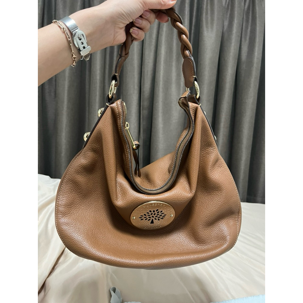 กระเป๋า Mulberry Daria Hobo สีน้ำตาล แท้