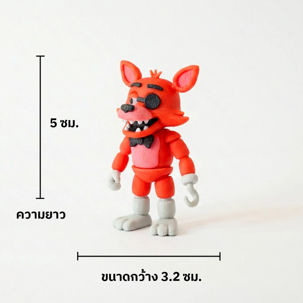 Collection Shift | ฟิกเกอร์สัตว์ขยับได้ พิมพ์ 3D | ของเล่นตั้งโต๊ะ | โมเดลสะสม thumbnail 10