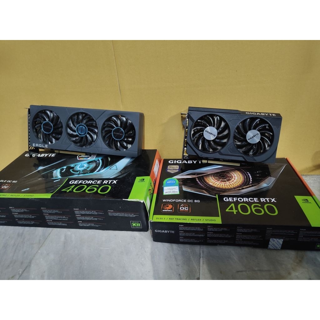 การ์ดจอเล่นเกม ถูกกว่าซื้อใหม่เยอะ GPU GIGABYTE RTX4060/8GB