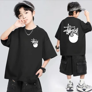 (ผ้าฝ้าย 100%) 2026 COD สินค้าใหม่! เสื้อยืดแขนสั้นสำหรับเด็กสบายและนุ่ม ผ้าฝ้ายแท้ 100% เสื้อยืดพิมพ์ลาย K234