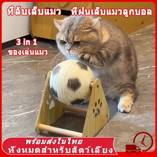 🐾😻 ที่ลับเล็บแมว คอนโดแมวใหญ่ 5in1 ของเล่นแมว วัสดุเส้นแปรง ฝนเล็บแมว ที่ฝนเล็บแมว ลับเล็บแมว แผ่นลับเล็บแมว แมวเล็บ