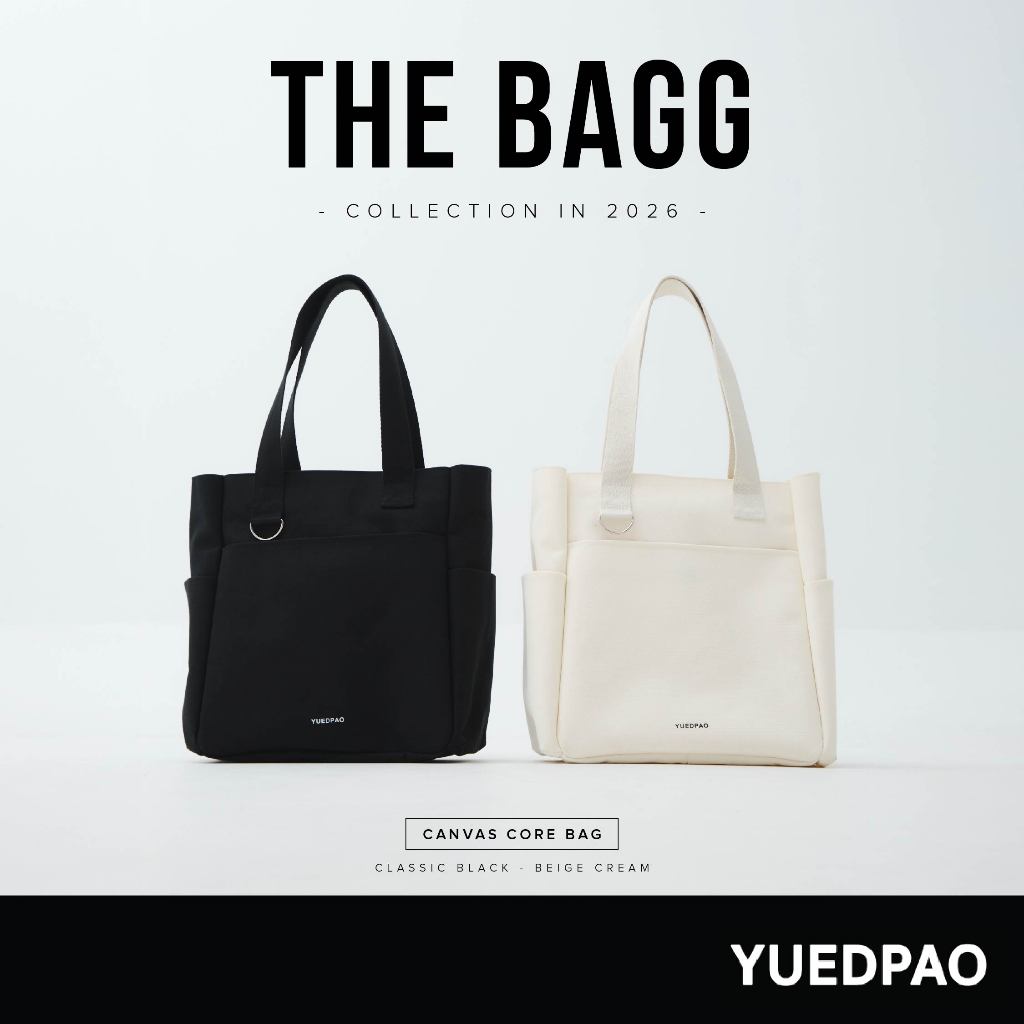 Yuedpao Canvas Core Bag กระเป๋าสะพายข้างแฟชั่น กระเป๋าอเนกประสงค์ กระเป๋ายืดเปล่า
