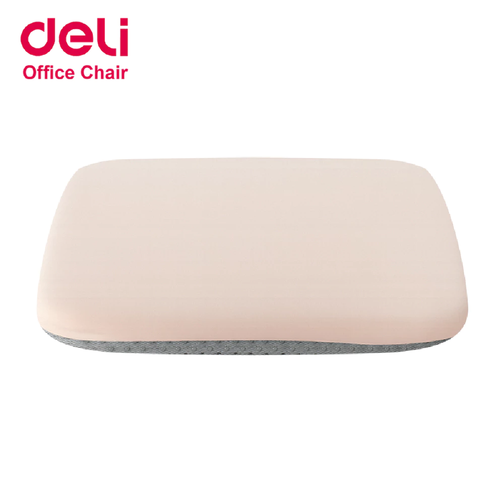 Deli เบาะรองเก้าอี้ เบาะรองนั่งเพื่อสุขภาพ เบาะรองนั่งนุ่มสบาย 3สี ความสูง5ระดับ ระบายอากาศ Cushion