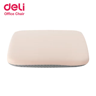 Deli เบาะรองเก้าอี้ เบาะรองนั่งเพื่อสุขภาพ เบาะรองนั่งนุ่มสบาย 3สี ความสูง5ระดับ ระบายอากาศ Cushion