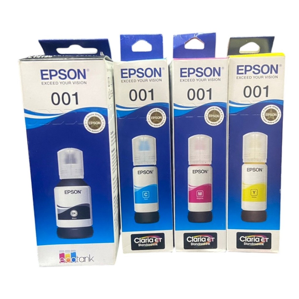 หมึกเติม หมึกแท้ หมึกเติม epson 001แท้100%