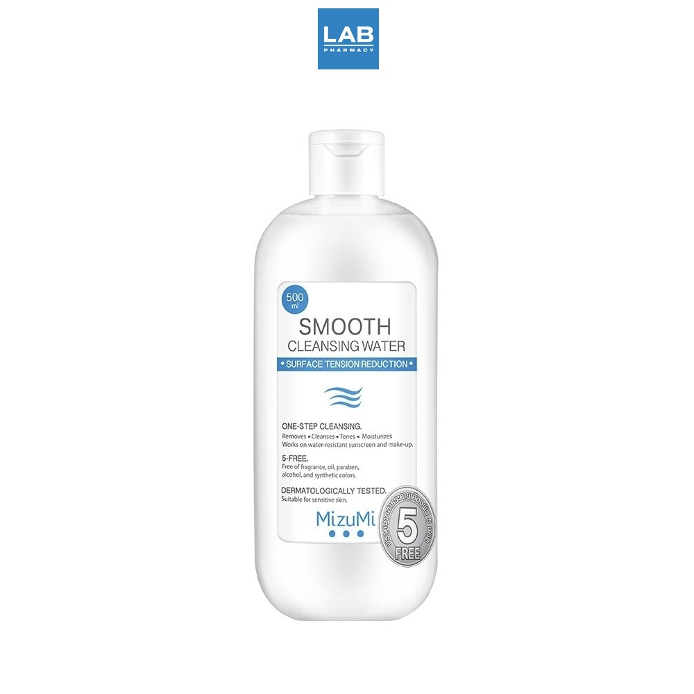 Mizumi Smooth Cleansing Water 500 ml. มิซึมิ สมูธ คลีนซิ่ง วอเตอร์ 500 มล.