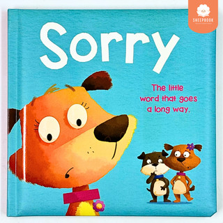 หนังสือปกนวม Sorry ให้หนูๆเรียนรู้การขอโทษ B3F3