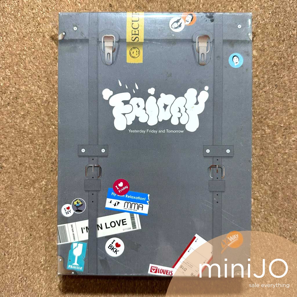 CD เพลง Friday ฟลายเดย์ อัลบั้ม Yesterday Friday & Tomorrow (CD+DVD)