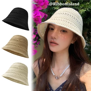 หมวกชาวประมง หมวก สไตล์เกาหลี ins มินิมอล แฟชั่น งแคมป์ เดินป่า หลากสี ระบายอากาศ สวย ส่งเร็ว