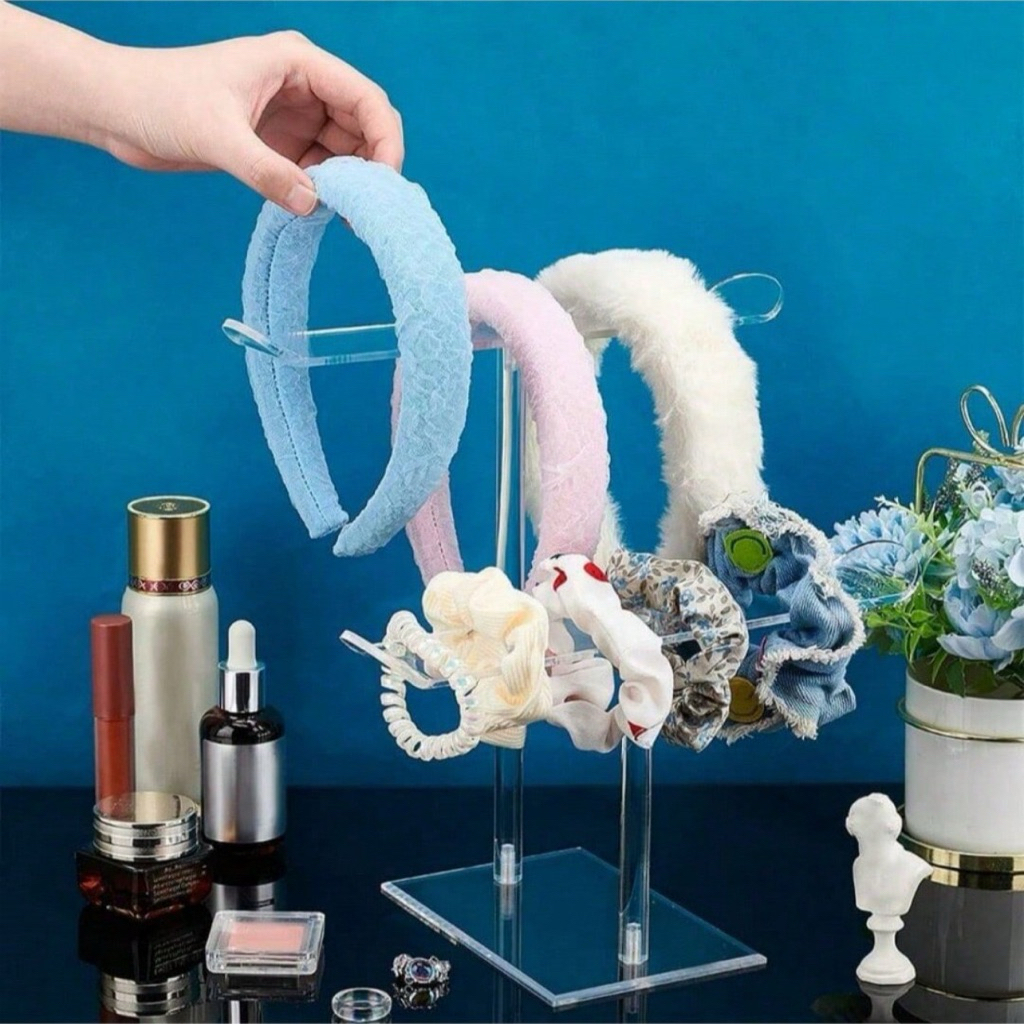 อะคิลิคใสวางที่คาดผม ชั้นวางที่คาดผม แบบใส ส่งจากไทย🇹🇭