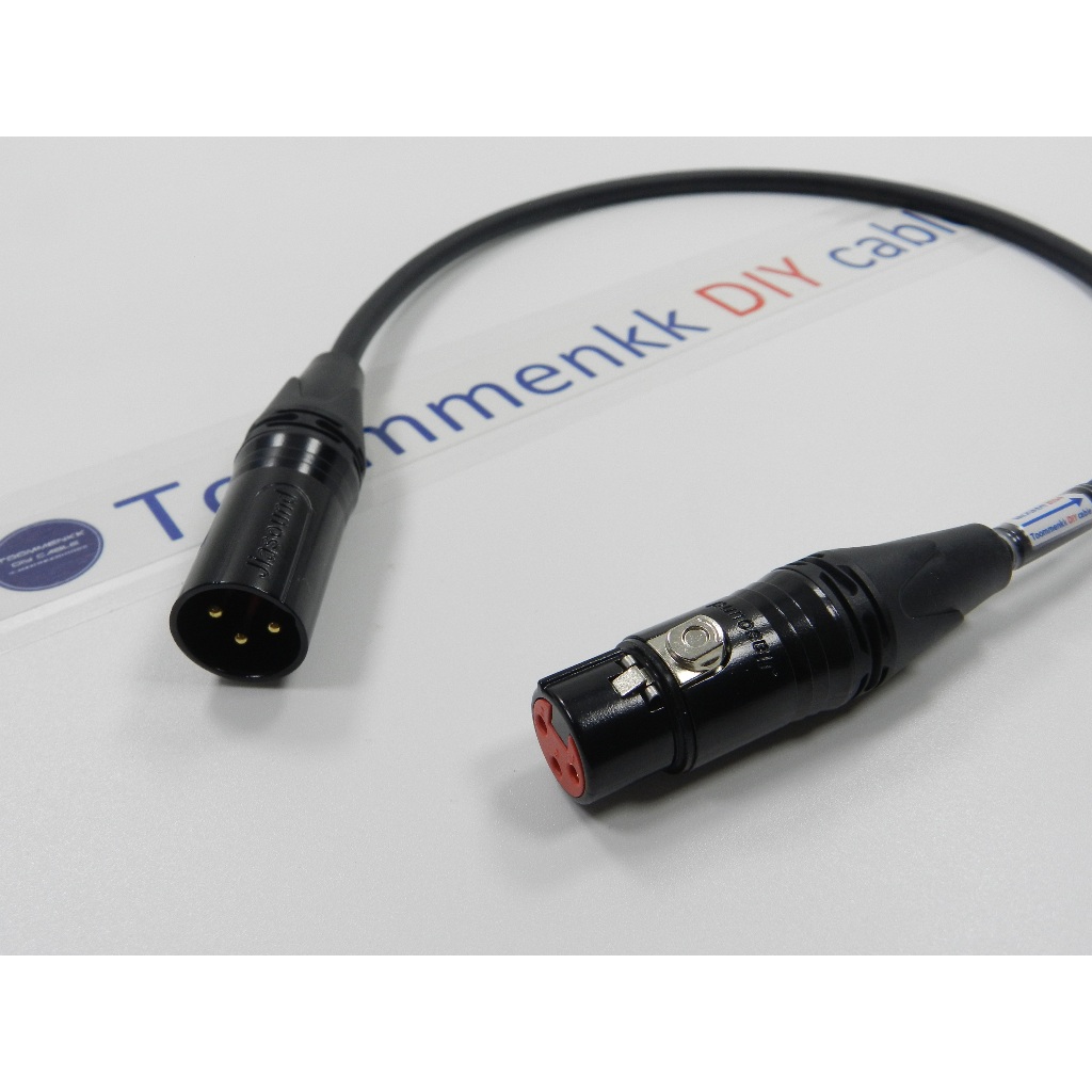 สายสัญญาณเสียงรุ่นกลาง Canare L-4E6S  Balance XLR to XLR (ราคาต่อหนึ่งเส้น)