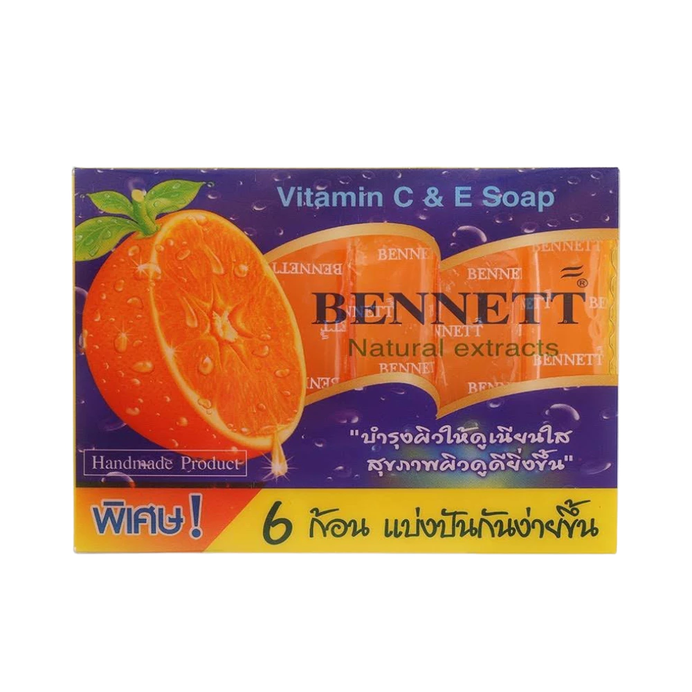 Bennett Vitamin C&E Soap สบู่เบนเนท วิตามิน C&E thumbnail 3