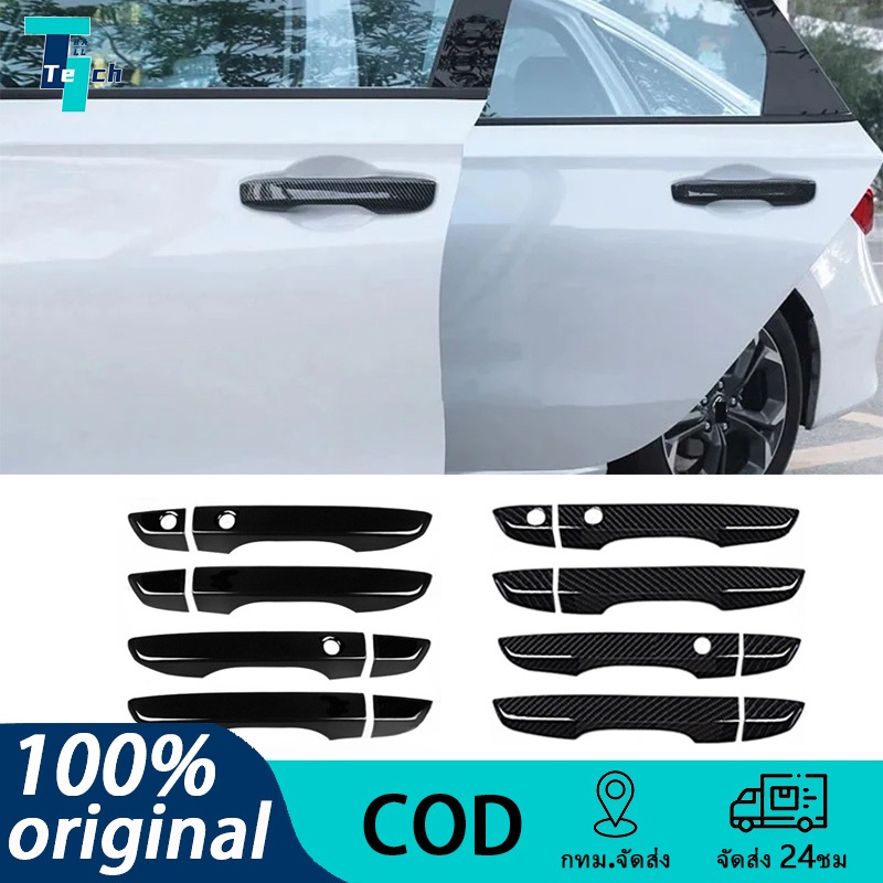 ฝาครอบมือจับประตูรถยนต์ Honda Civic Fc ปี 2016-2021 Door Handle Cover