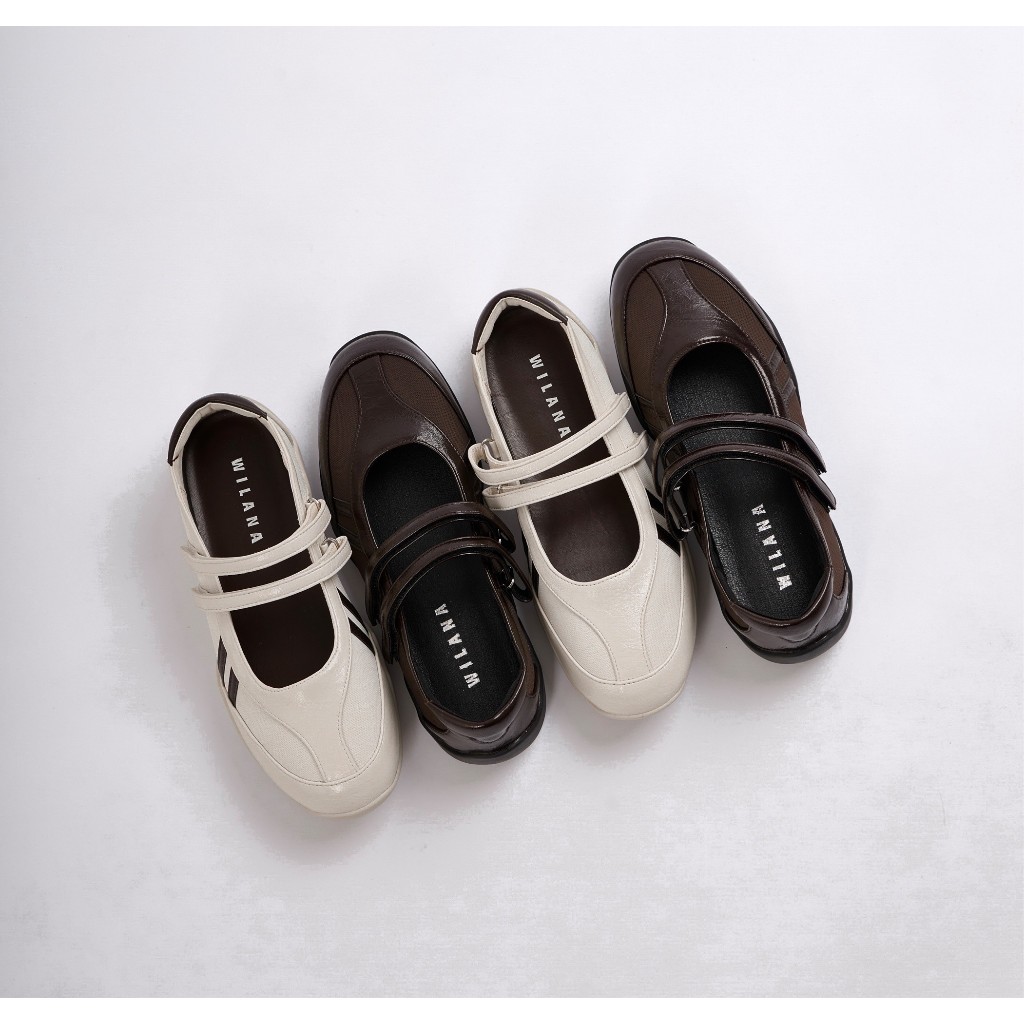 รองเท้าแมรี่เจน ทรงสปอร์ต - wilana