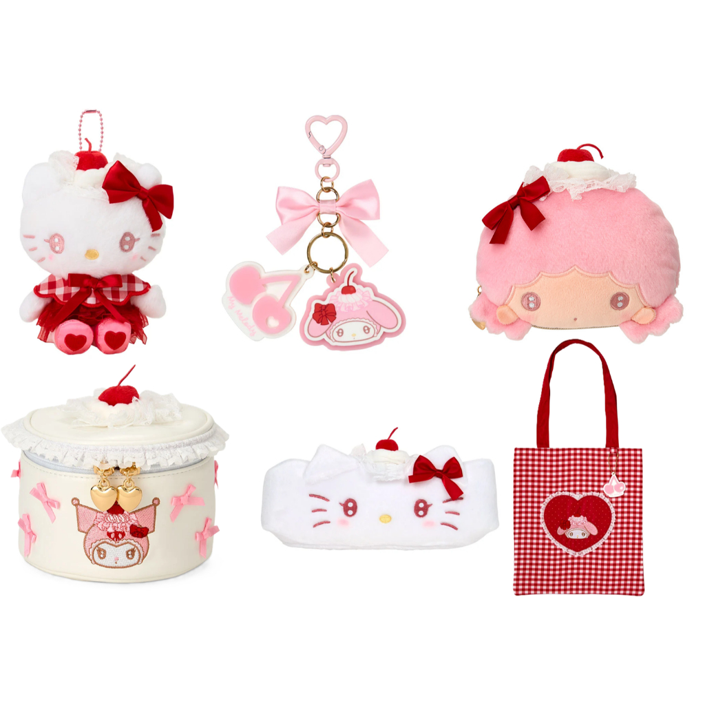 [Direct from Japan] Sanrio Whipped Cherry Series Japan NEW Sanrio Characters