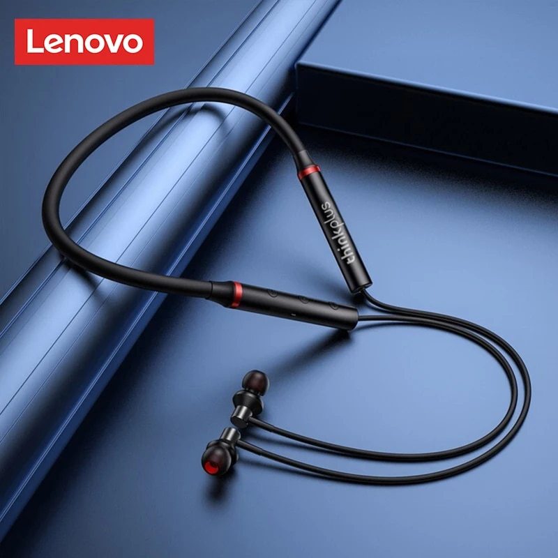 Lenovo HE05X TWS หูฟังไร้สฟังบลูทูธ 9D เสียง HIFI กันน้ำสำหรับเฬาหูฟังพรไมโครโฟนไรย สำหรับ Oppo Real