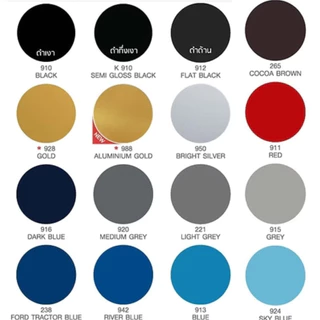 (ขายยกลัง) สีสเปรย์อเนกประสงค์ KOBE TOA สีแห้งเร็ว ยึดเกาะดี