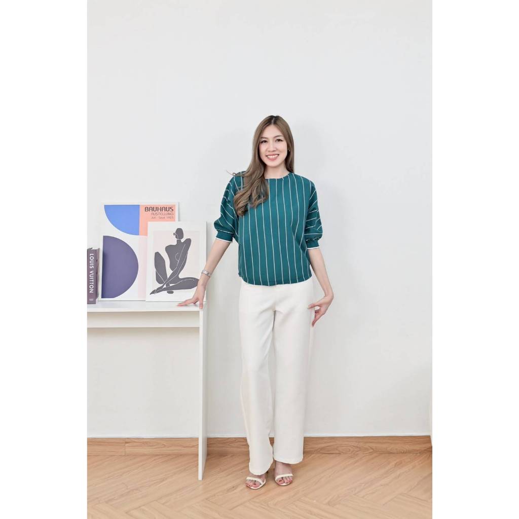 MT260 ไหมพรมาลายทางแขนจั้ม - รูปที่ 7