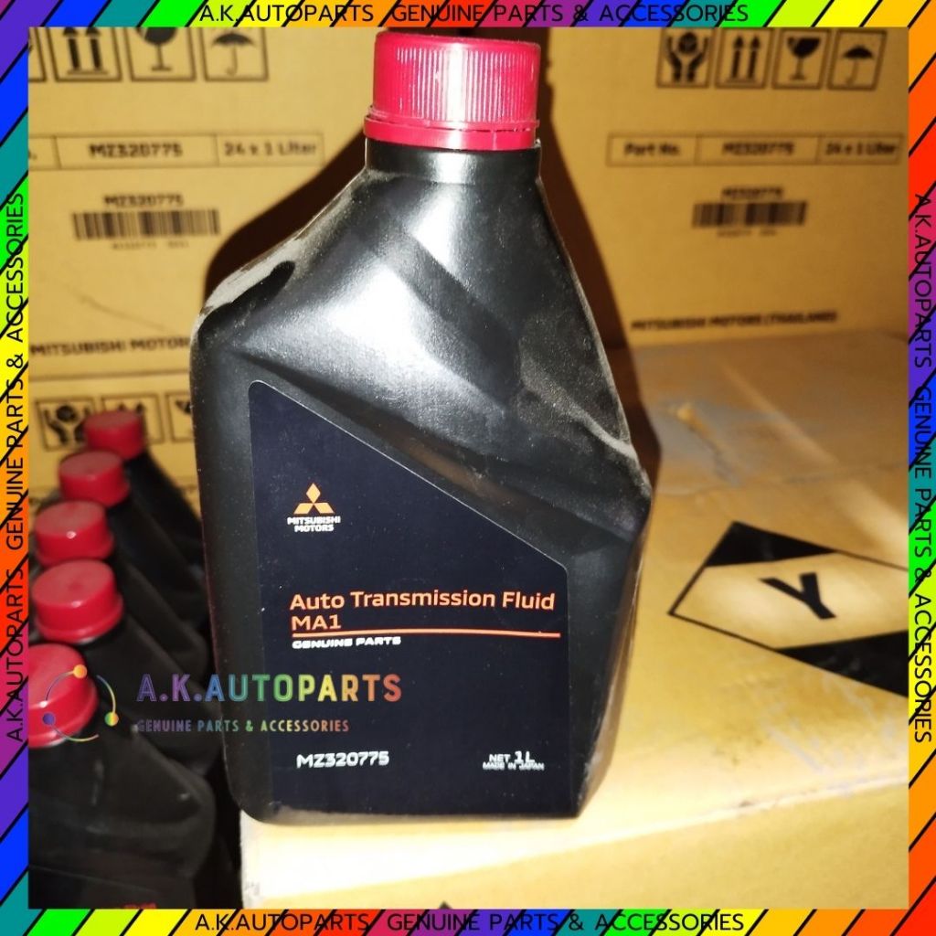 ของแท้ !! MZ320775 น้ำมันเกียร์ออโต้ 8 สปีด ATF-MA1 (1ลิตร) PAJERO'QX,XPANDER เบิกห้างมิตซูแท้ 100%