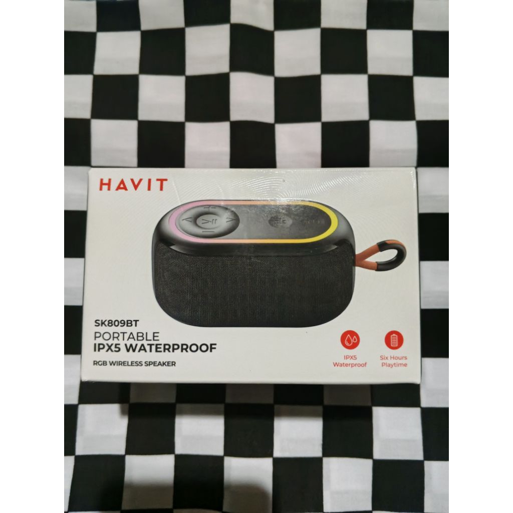 ลำโพงบลูทูธ HAVIT รุ่น SK809BT มือสอง สภาพใหม่มาก แกะกล่องใช้ครั้งเดียว