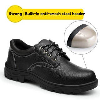 Size:36-46รองเท้าเซฟตี้ รองเท้าหัวเหล็ก รองเท้า โรงงาน SAFETY SHOES ไซร์ 35 - 45 คุณภาพดี