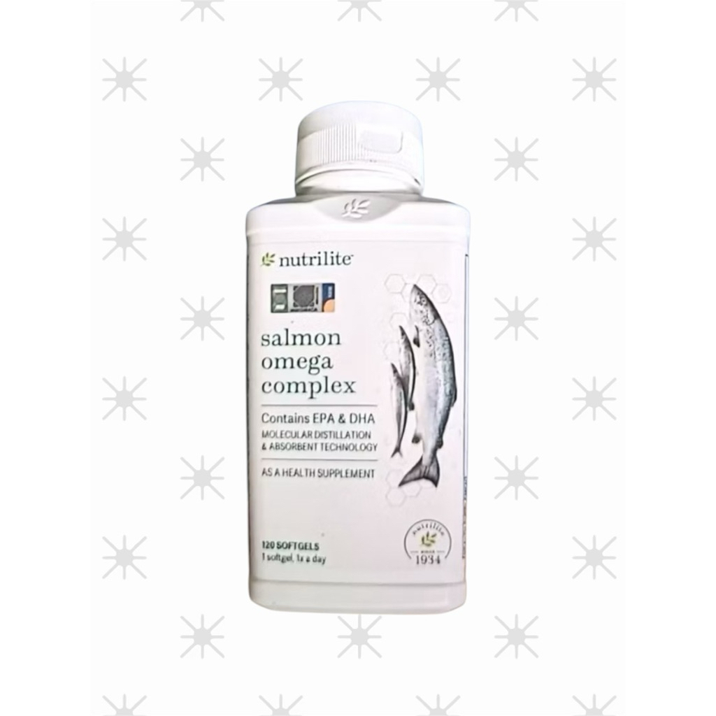 นิวทริไลท์ แซลมอน บรรจุ 120 เม็ด Nutrilite Salmon Omega Complex 120Softgels