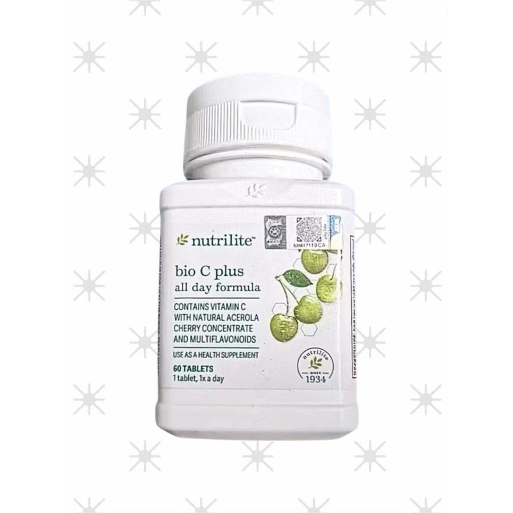 นิวทริไลท์ ไบโอ ซี พลัส ออลเดย์ ฟอร์มูล่า 60 เม็ด Nutrilite Bio C Plus All Day Formula 60Tablets