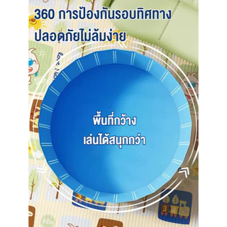 สระว่ายน้ํา สระน้ําเด็ก พับได้ ไม่ต้องเป่าลม PVC หนา 4ชั้น ขนาดใหญ่ ใช้ในบ้านและนอกบ้าน