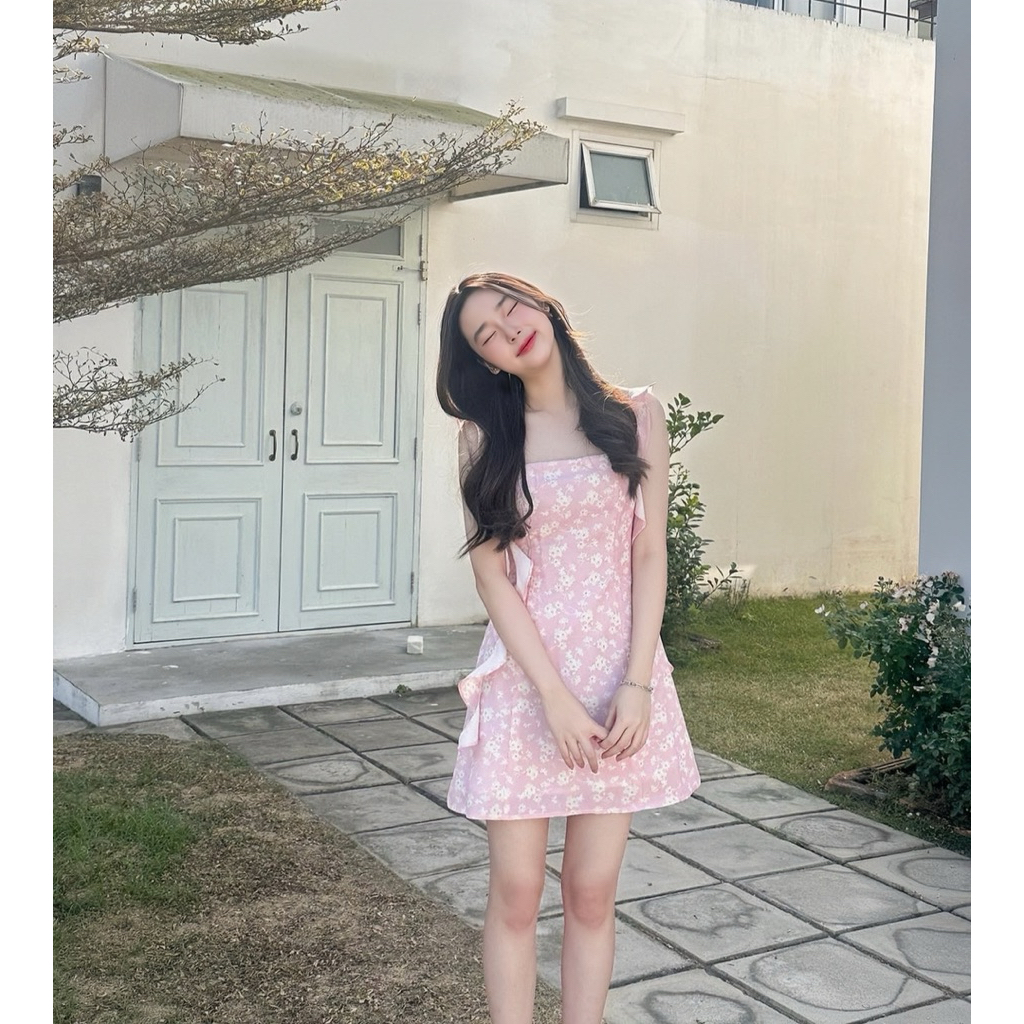 KINLEY Dress FALLIN’ROSE  ไซส์M