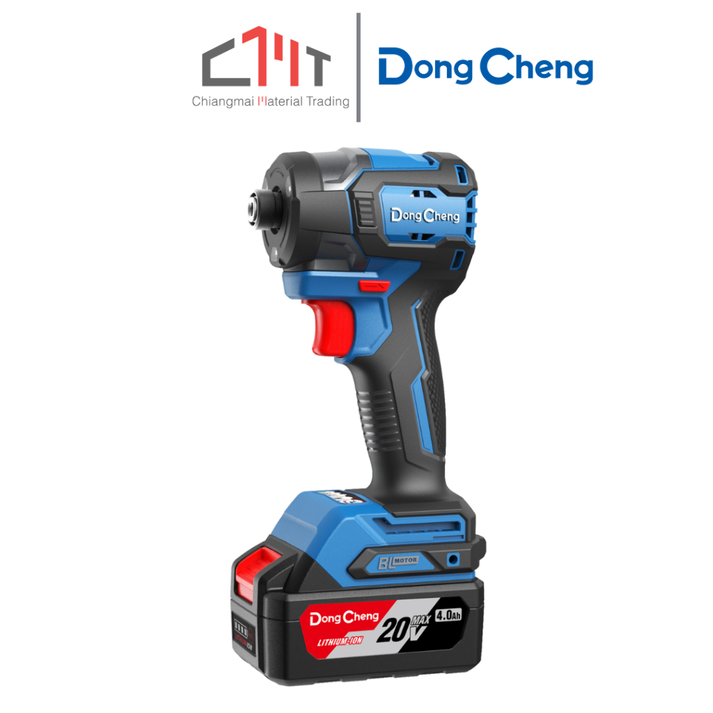 DONG CHENG ชุดสว่านไขควงกระแทก 20V 208 N.m No.DCPL208