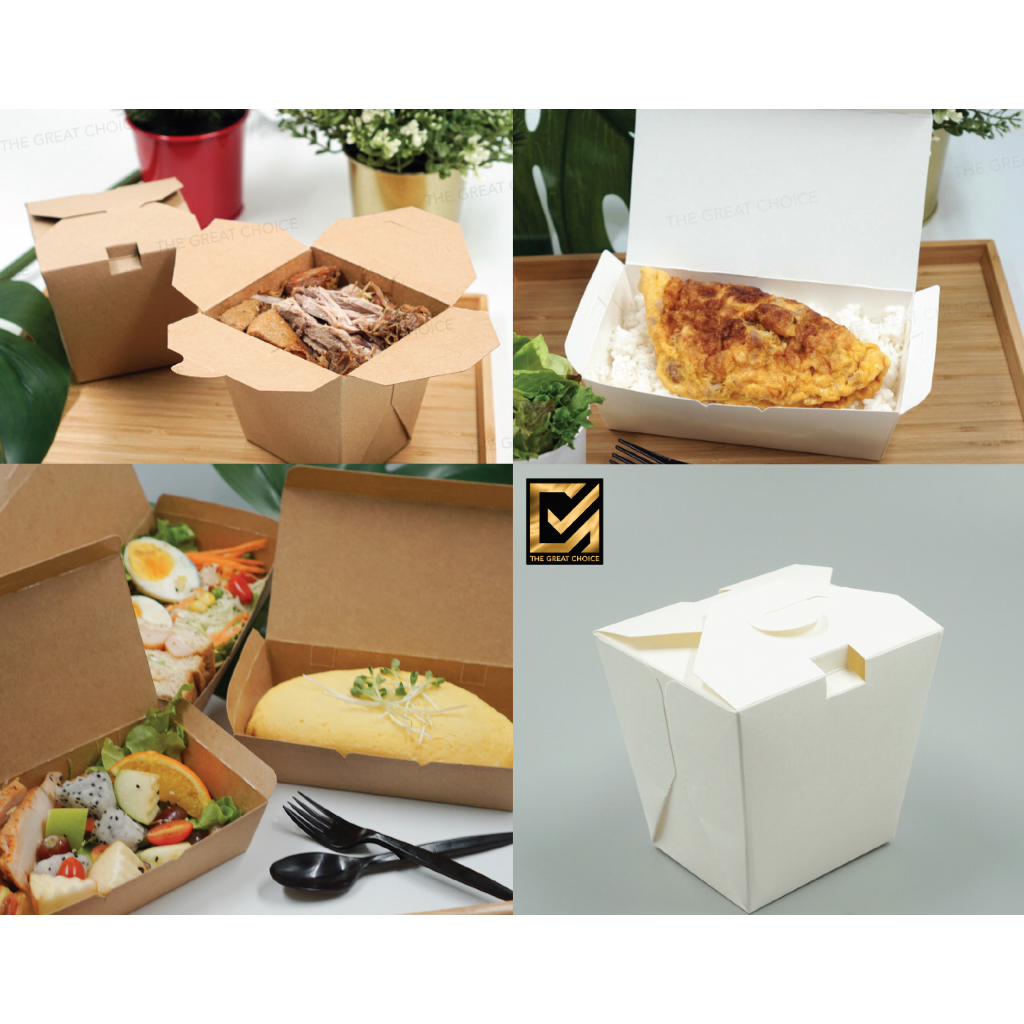 [ยกลัง] กล่อง TAKE AWAY, Noodle ใส่อาหาร Food Box, Noodle Box